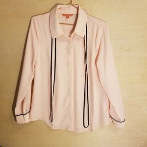 Modcloth Button Up Career Wear Blouse